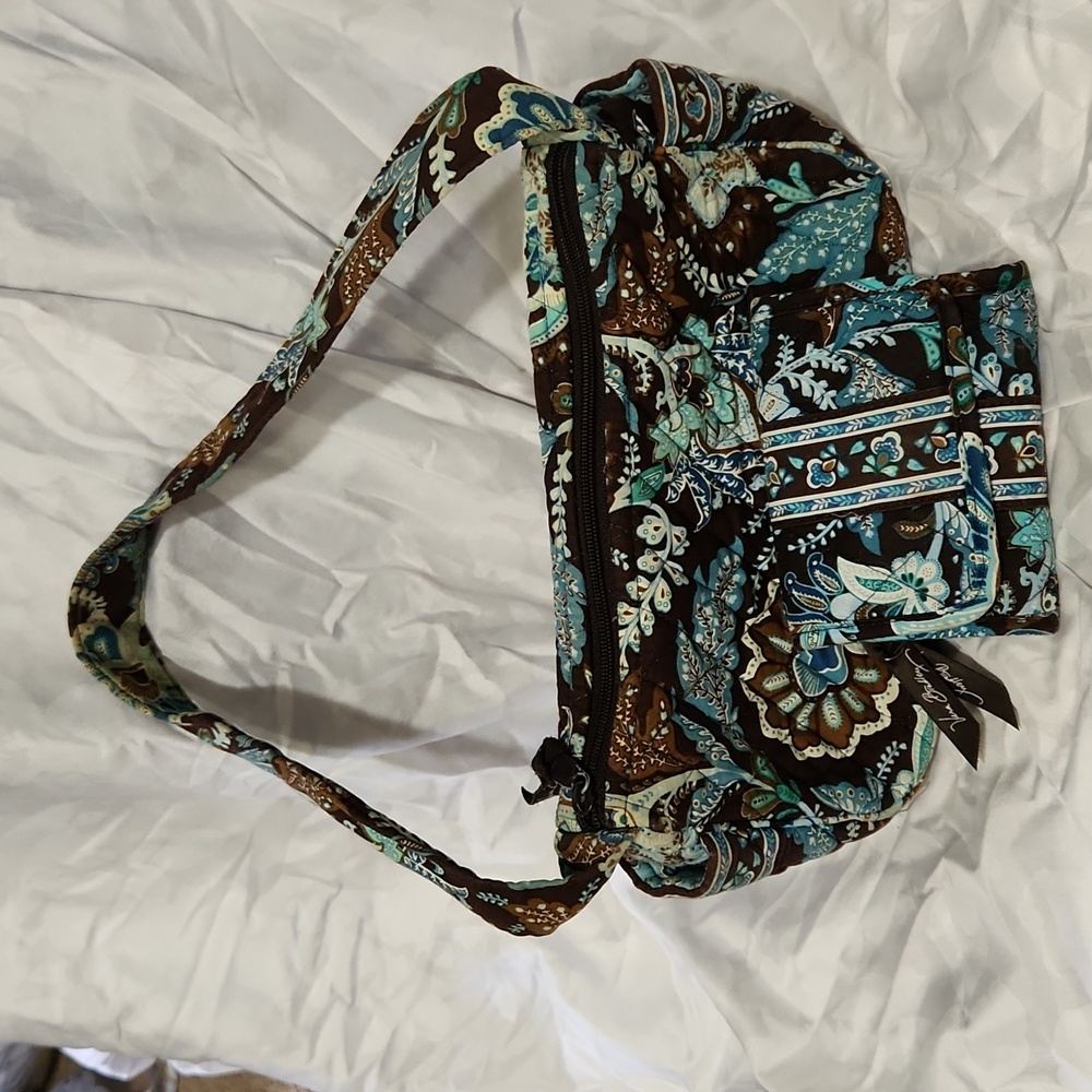 Vera Bradley small shoulder bag and wallet Java Blue